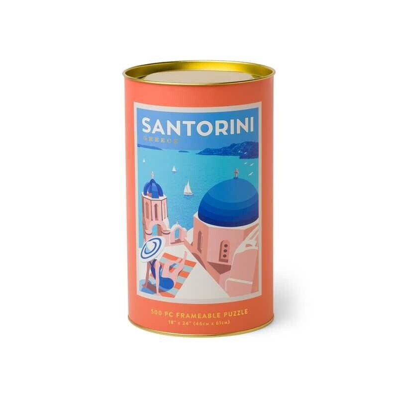 Puzzle in tube (500 pcs) - Santorini