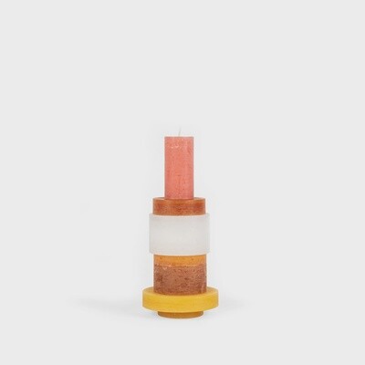 Candl Stack 03 (Yellow & Brown)