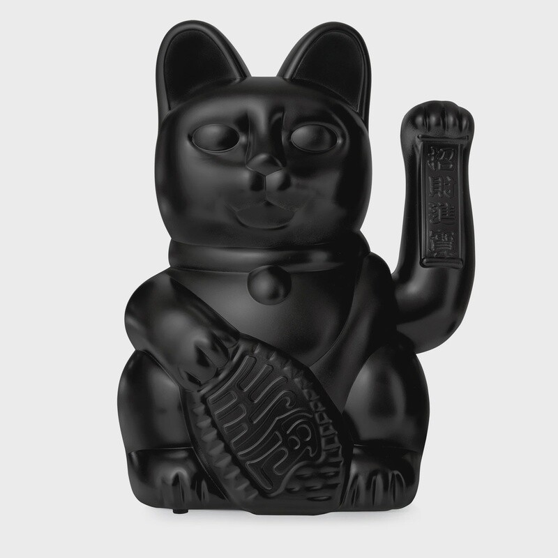 Lucky Cat Big - Black