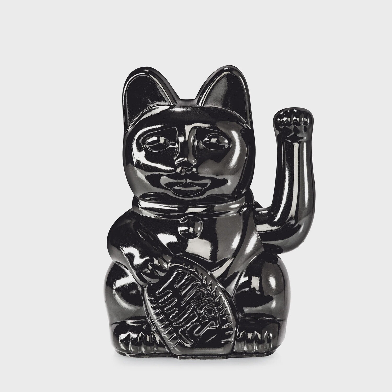 Lucky Cat Classic - zwart glans