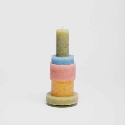 Candl Stack 03 (Pink & Yellow))