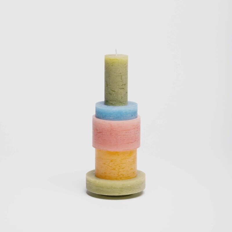 Candl Stack 03 (Pink &amp; Yellow))