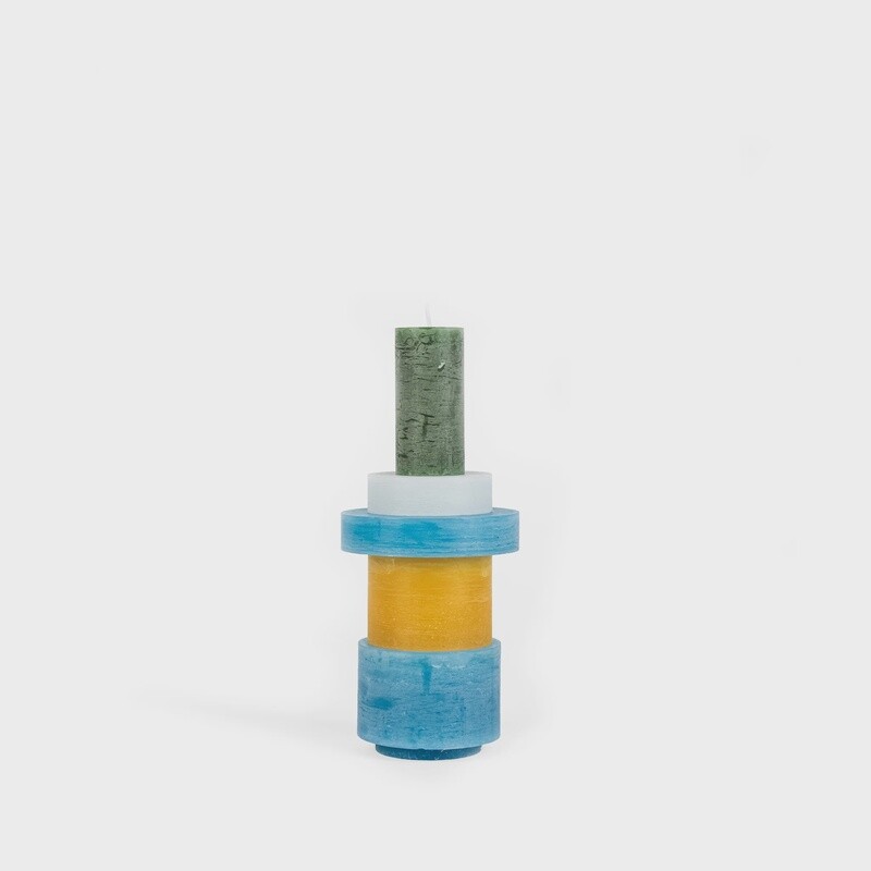 Candl Stack 03 (Yellow &amp; Blue)