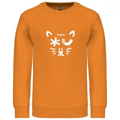 MAD SWEATER KIDS - ORANGE/ORANJE