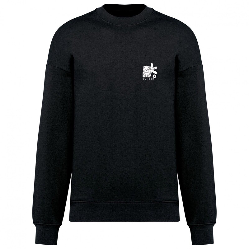 MAD SWEATER  ADULT BLACK /ZWART