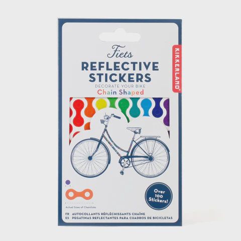 Rainbow regenboog reflectoren versiering fiets