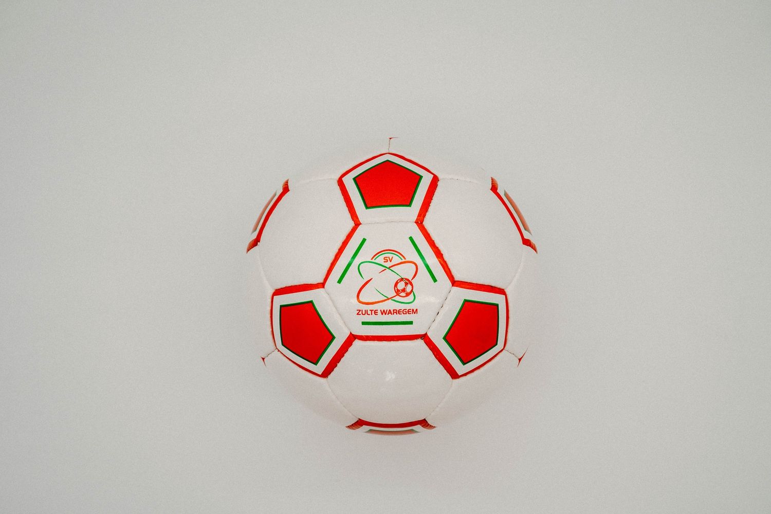 Voetbal wit logo