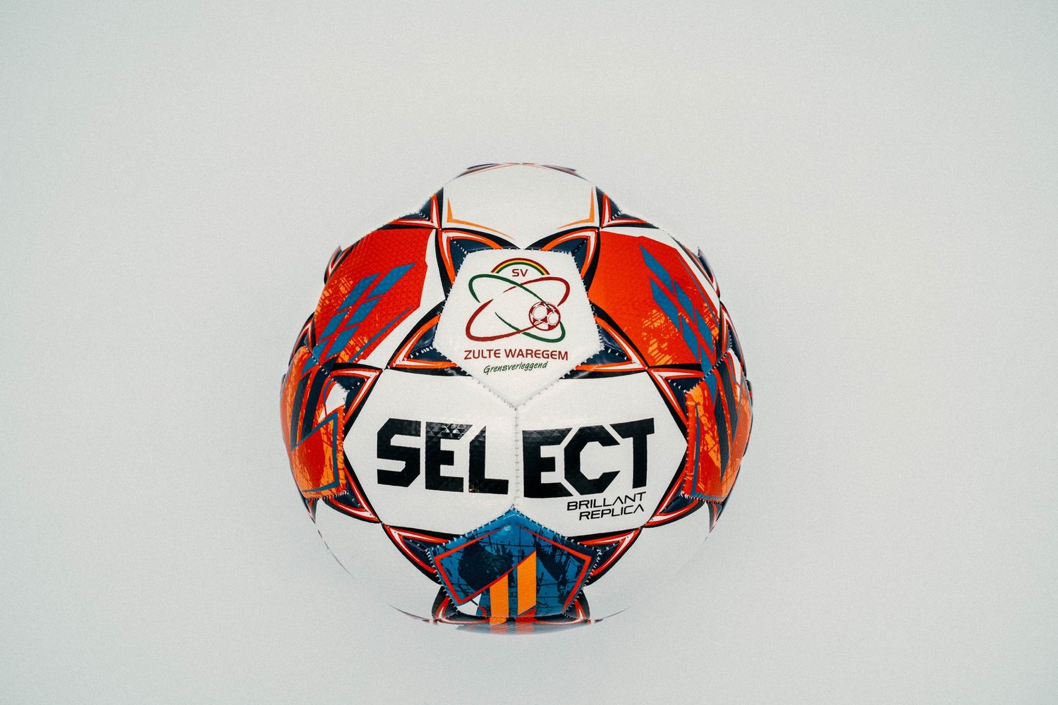 Bal Select 23/24  Size 5 (blauw/oranje)