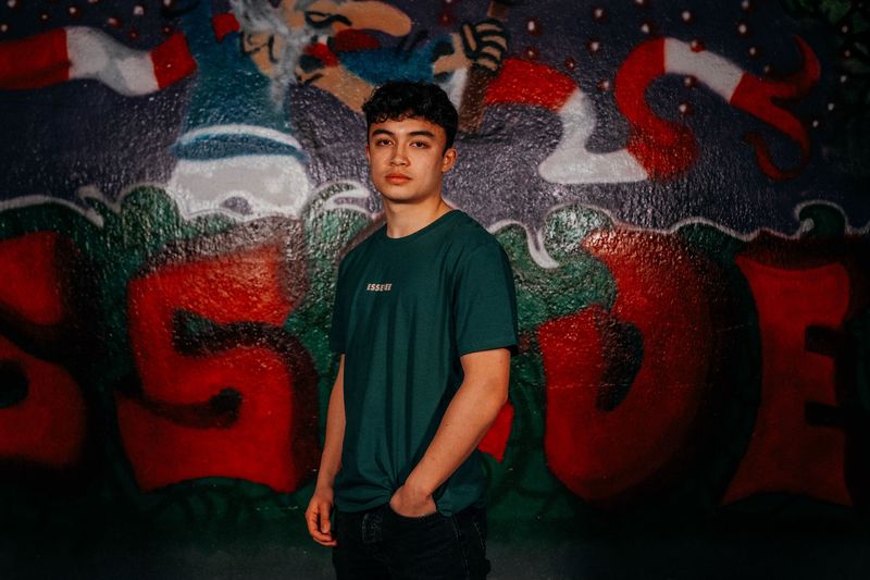 T-shirt glazed green