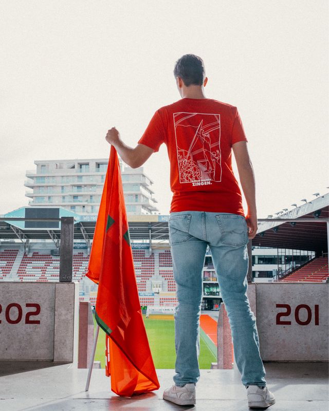 T-shirt altijd blijven zingen