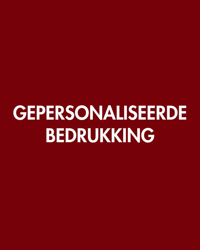 Gepersonaliseerde bedrukking