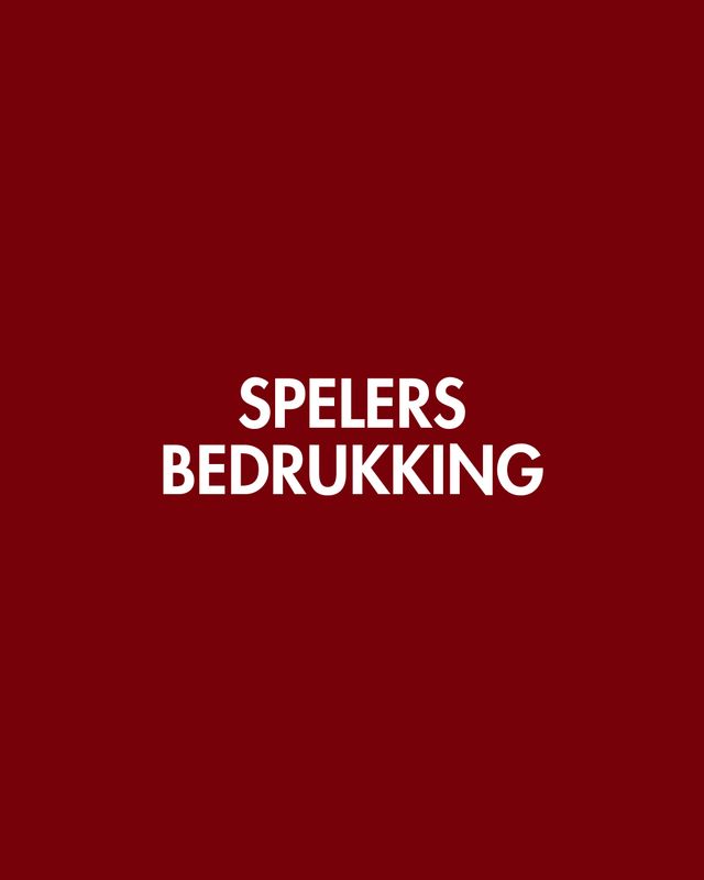 Bedrukking speler