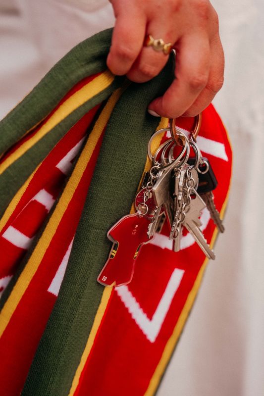 Retro sleutelhanger - 25 jaar