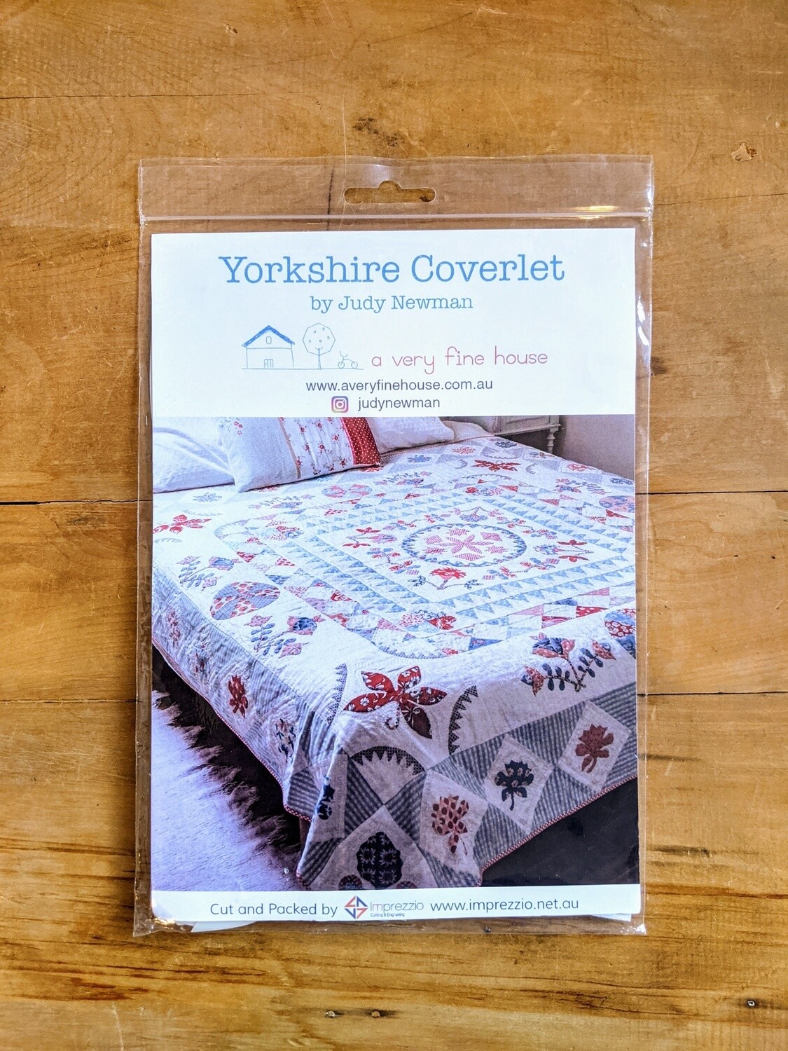 Yorkshire Coverlet by Judy Newman Template Set