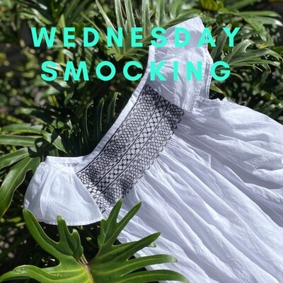 Wednesday Smocking 10/1/24 - 27/3/24 inclusive