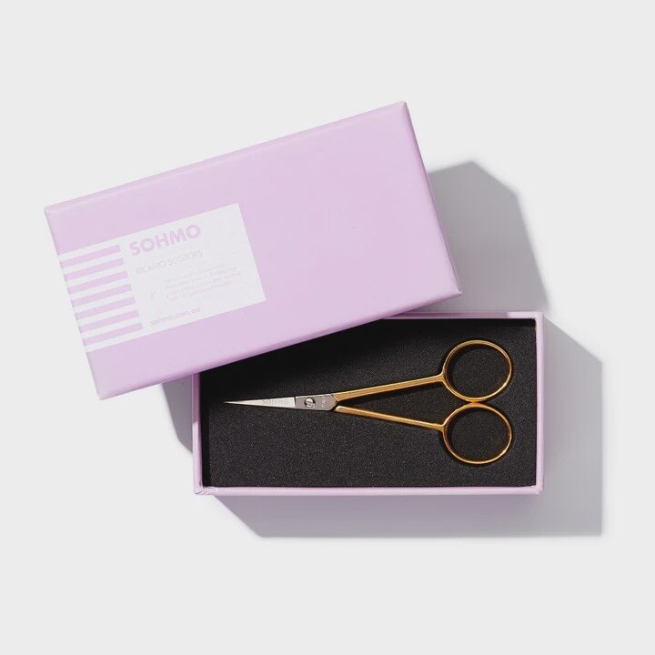 SOHMO Ricamo 4in Gold Scissors