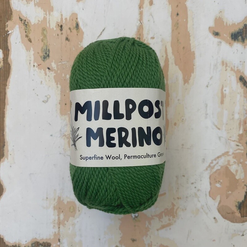 Millpost Merino 4ply, Color: Bottle Green