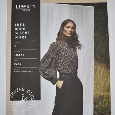 Liberty Thea Boho Sleeve Shirt Pattern