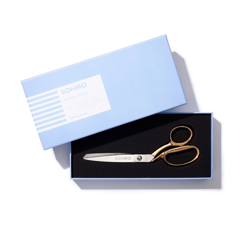 SOHMO Large Tailoring 8in Gold Shears