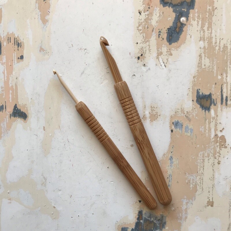 Koshitsu Crochet Hooks 13cm Bamboo