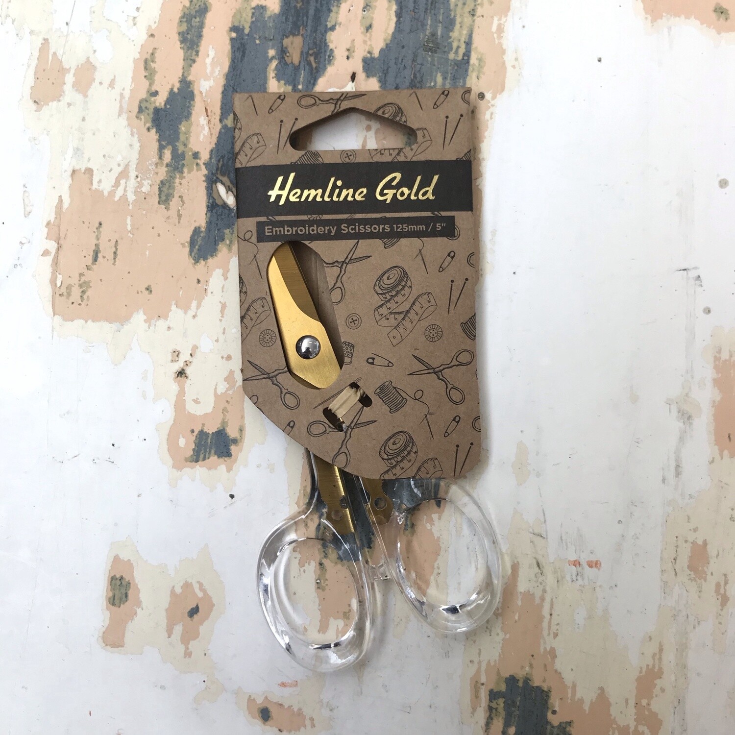 Hemline Gold Embroidery Scissors