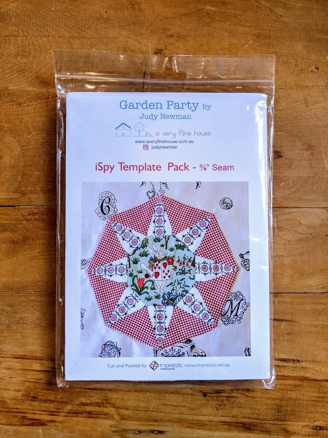 Garden Party Quilt - iSpy Template Pack - Judy Newman