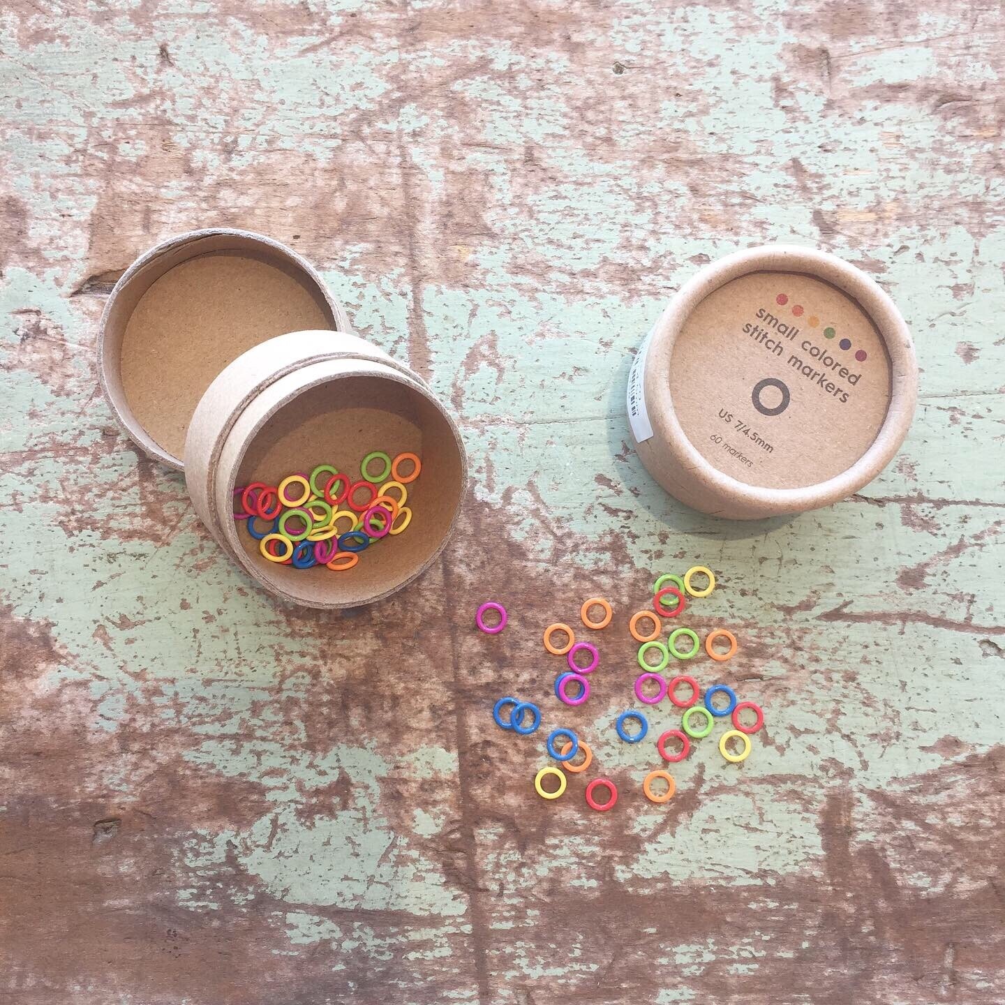 Cocoknits Coloured Stitch Markers, Size: Small 4.5mm