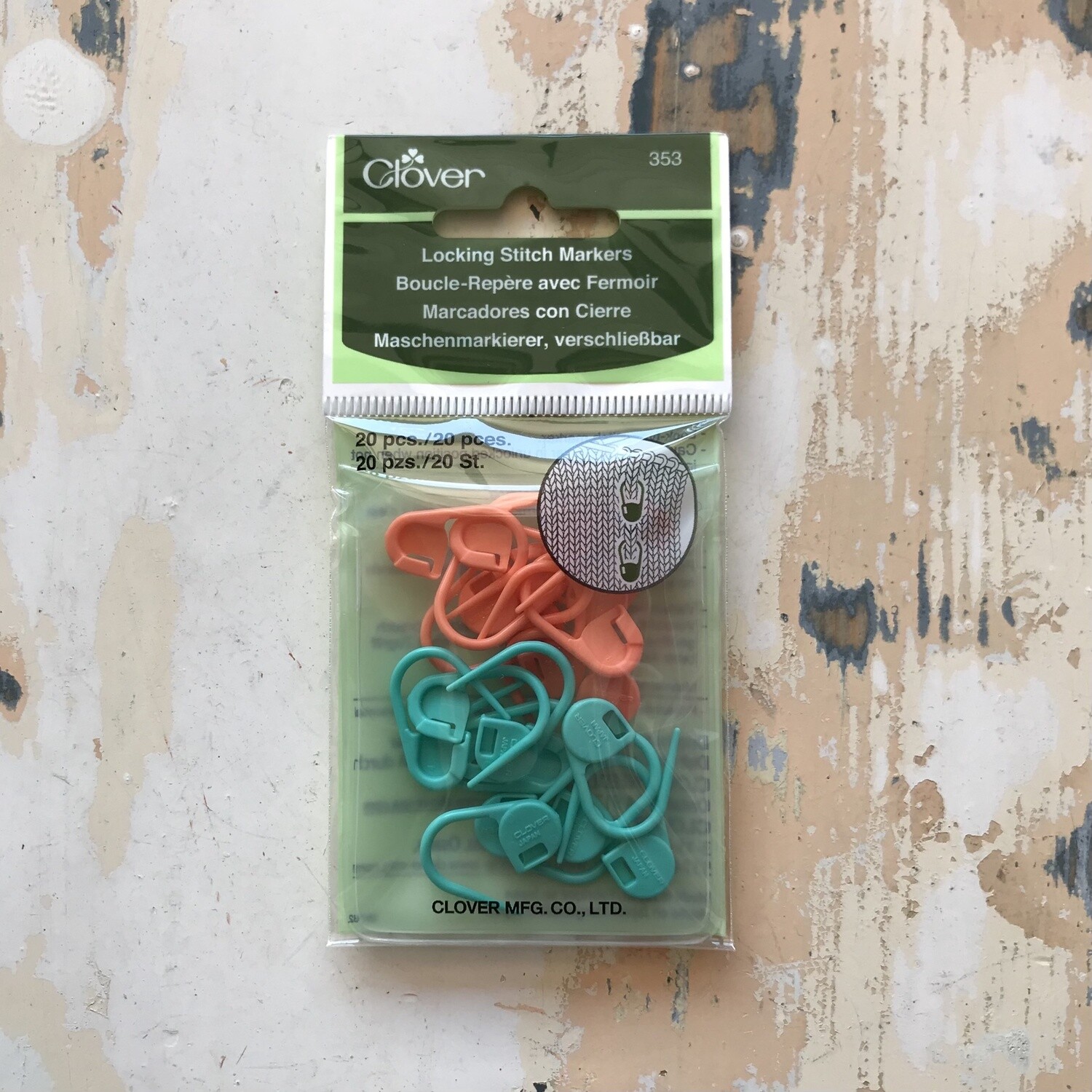 Clover Locking Stitch Markers