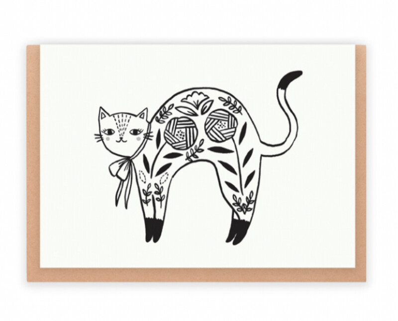 Flora Waycott Charming Cat Cards
