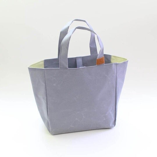 Cohana Washi Paper Project Bag, Colour: Dark Grey / Yellow