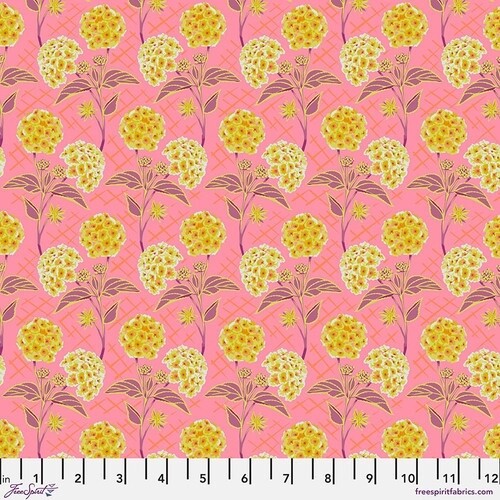 Our Fair Home - Trellis Peach - 25cm