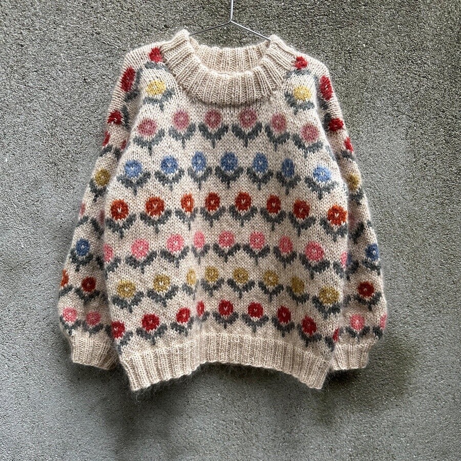 Knitting for Olive - Anemone Sweater Kids - Pattern