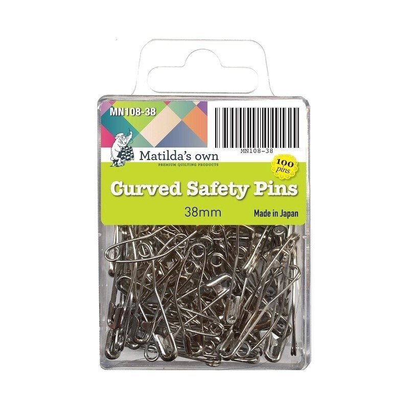 Matilda&#39;s Own Curved Safety Pins