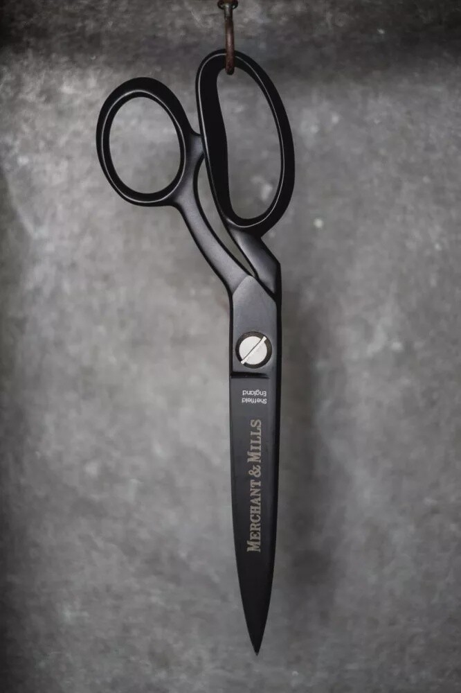 Merchant &amp; Mills - Xylan Matte Black 10&quot; Scissor Shears