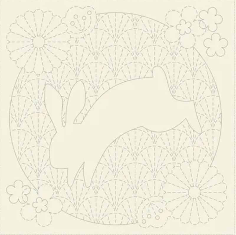 Sashiko Stitchery Larger Sample