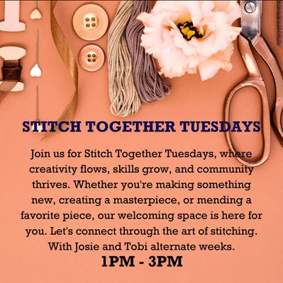 Stitch Together Tuesdays