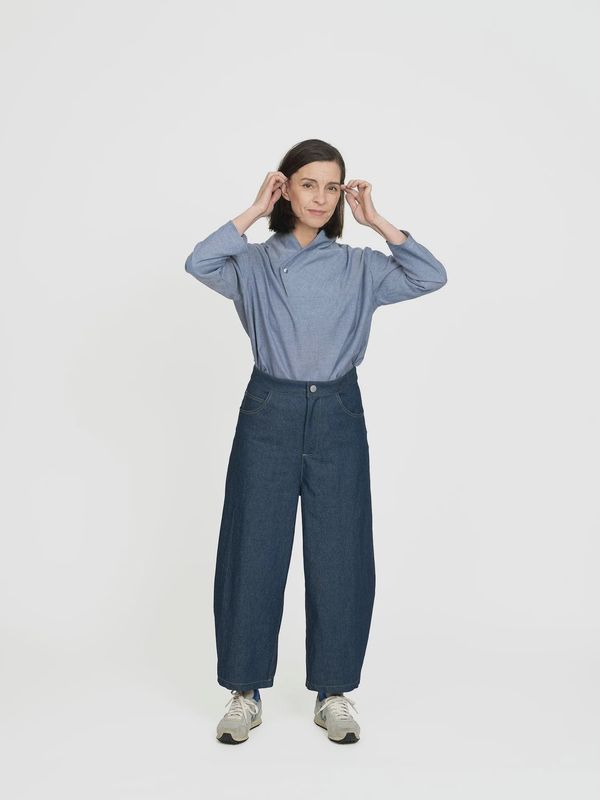 Barrel Leg Trousers / The Assembly Line