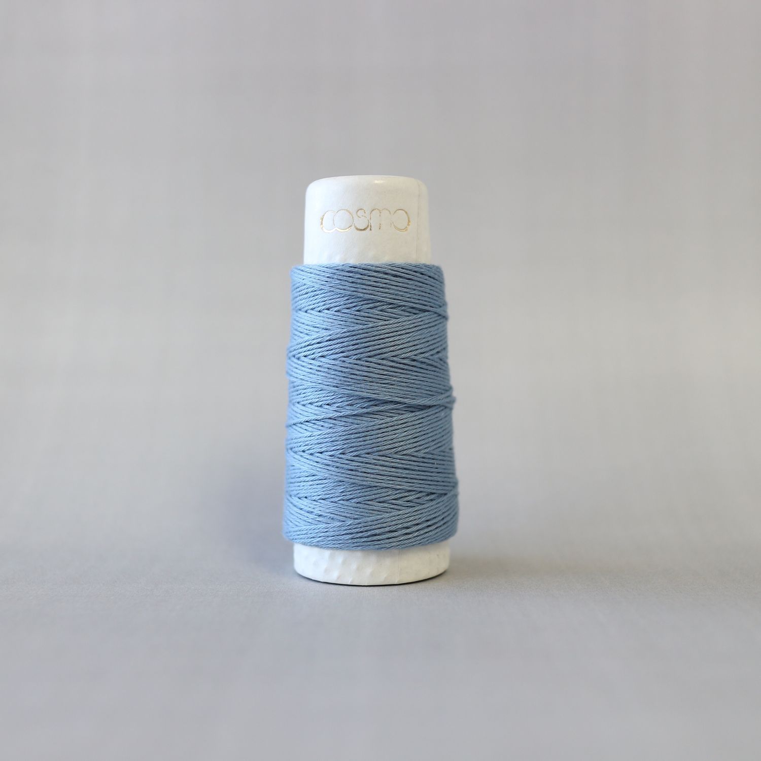 Cosmo Sashiko Thread 30mt Solids, Colour: 1 Russian Blue