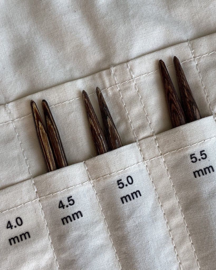 Petite Knits Iron on labels for needle case