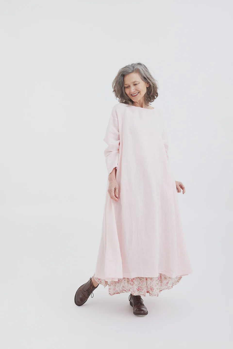 Metta - Olive Dress - Lightweight Linen