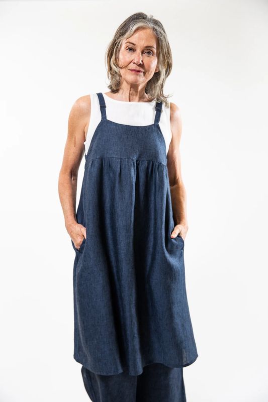 Evas Sunday - Dolly Dress - Navy