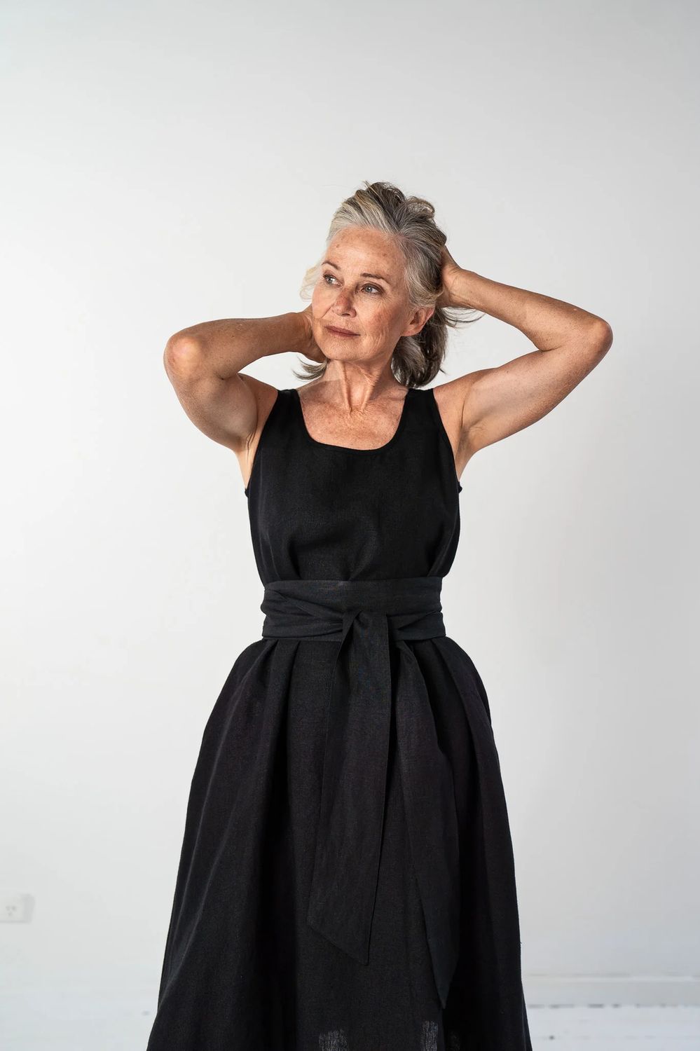 Evas Sunday - Danni Slip Dress - Black