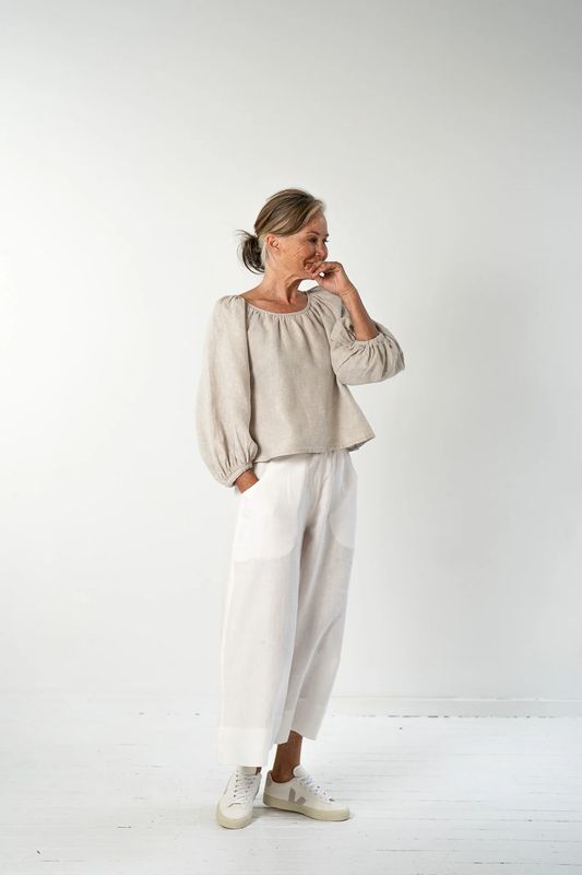 Evas Sunday - Oliver Pant - White