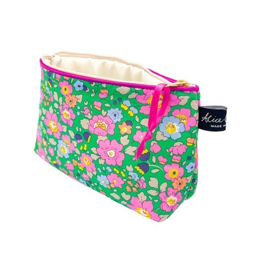 Liberty Bags from Alice Caroline, Pattern: Betsy Meadow, Size: Cosmetic Bag