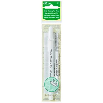 Clover White Marking Pen (Fine)