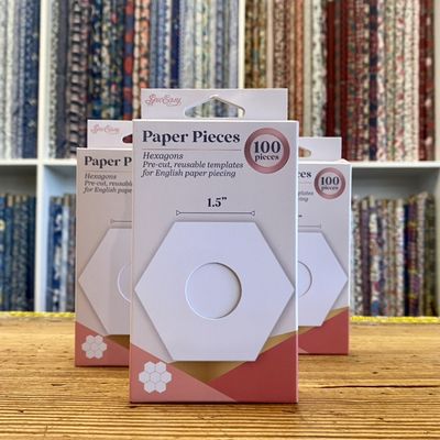 Sew Easy Hexagon EPP Paper Pieces