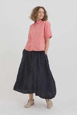 Metta Emily Skirt - Textured Linen