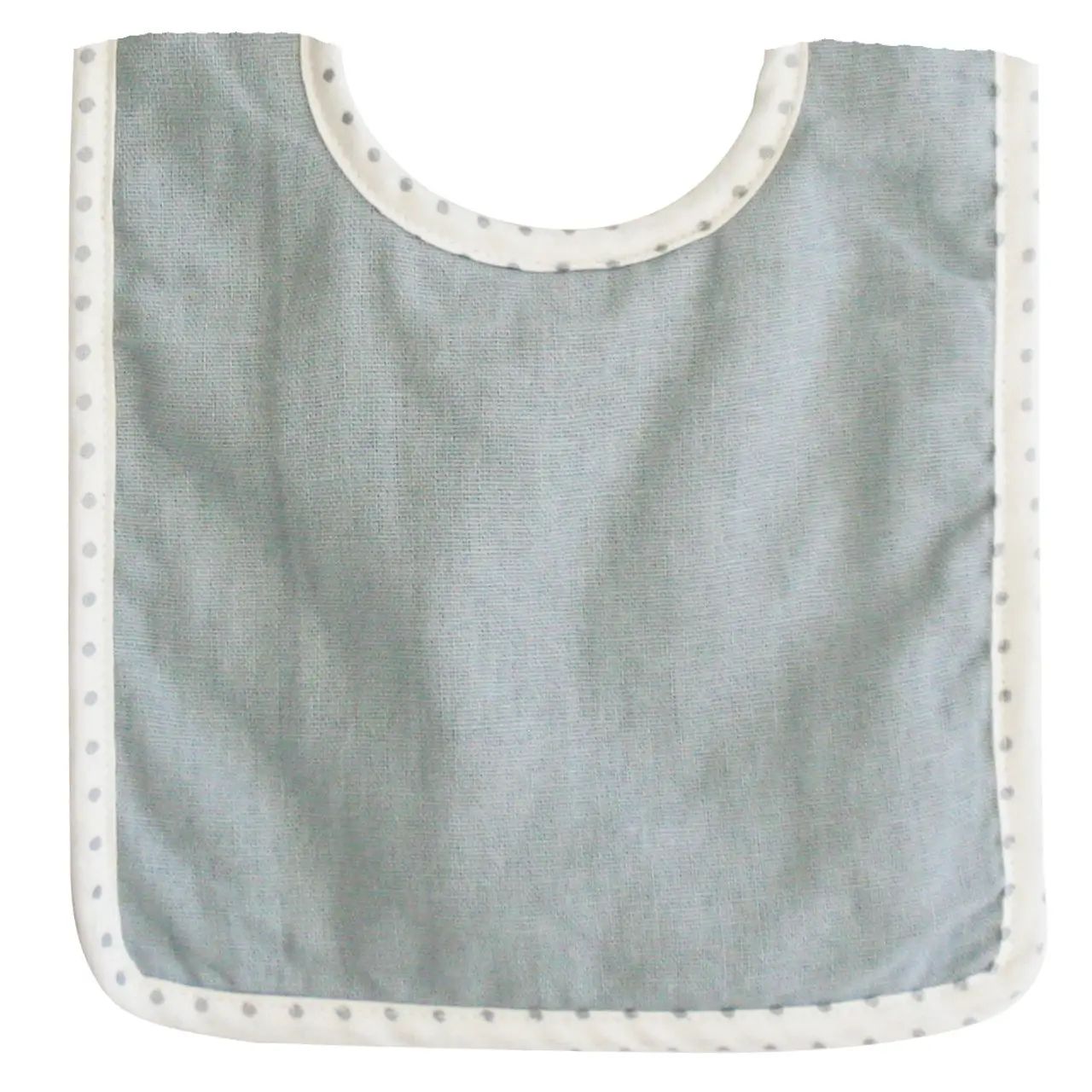 Bobby Bib - Grey Linen