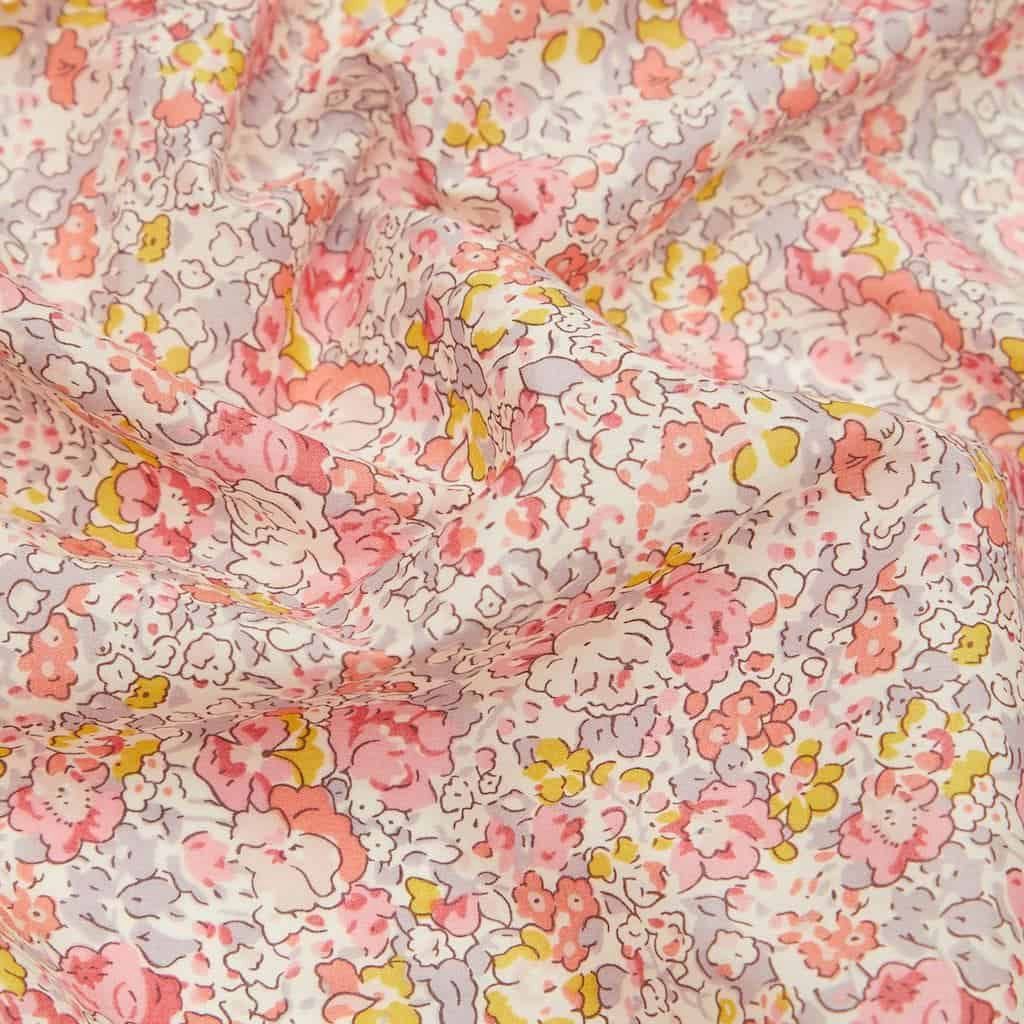 Liberty Tana Lawn - Claire-Aude - 25cm, Colour: A (Pink) - Organic