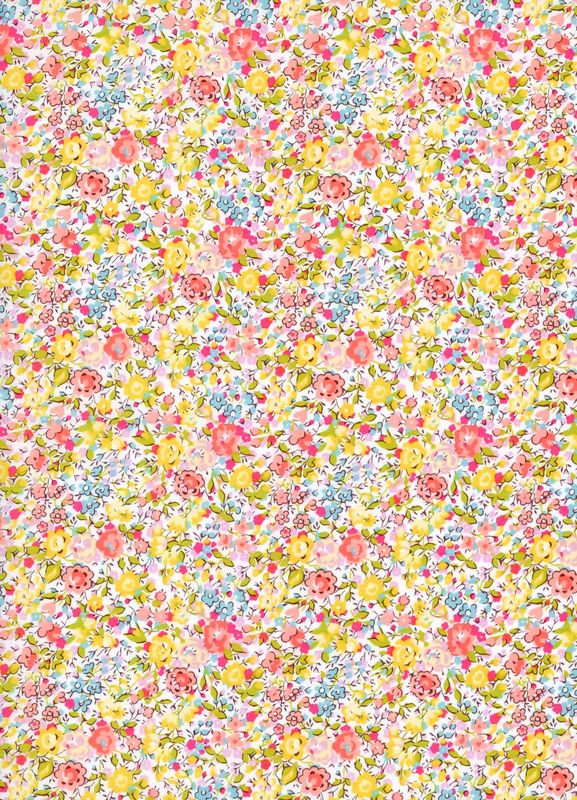 Liberty Tana Lawn - Emma &amp; Georgina Summer - 25cm